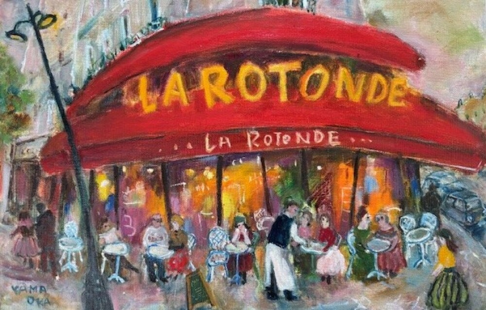 山岡康子 個展 ～ 愛しのパリ ～　Mon cher Paris