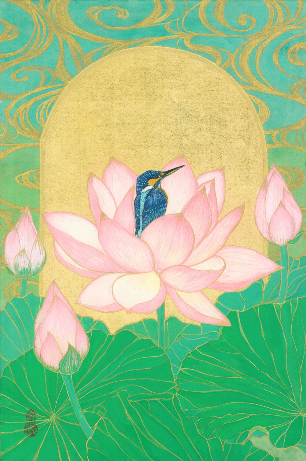 小笠原 明代 日本画展　ーしあわせの花歳時記ー