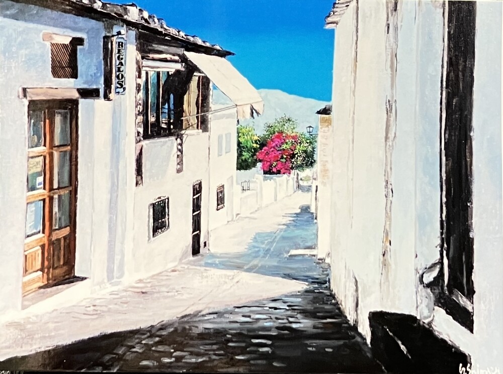 スペインの詩情を描く GORYO SHIMAZU　島津豪亮 油絵展