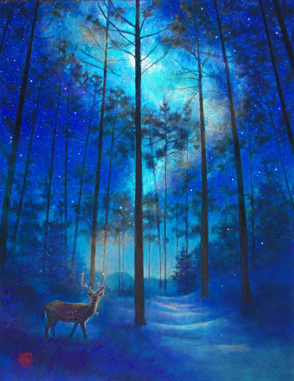 及川みほ　日本画展   ーいつかみた虹ー