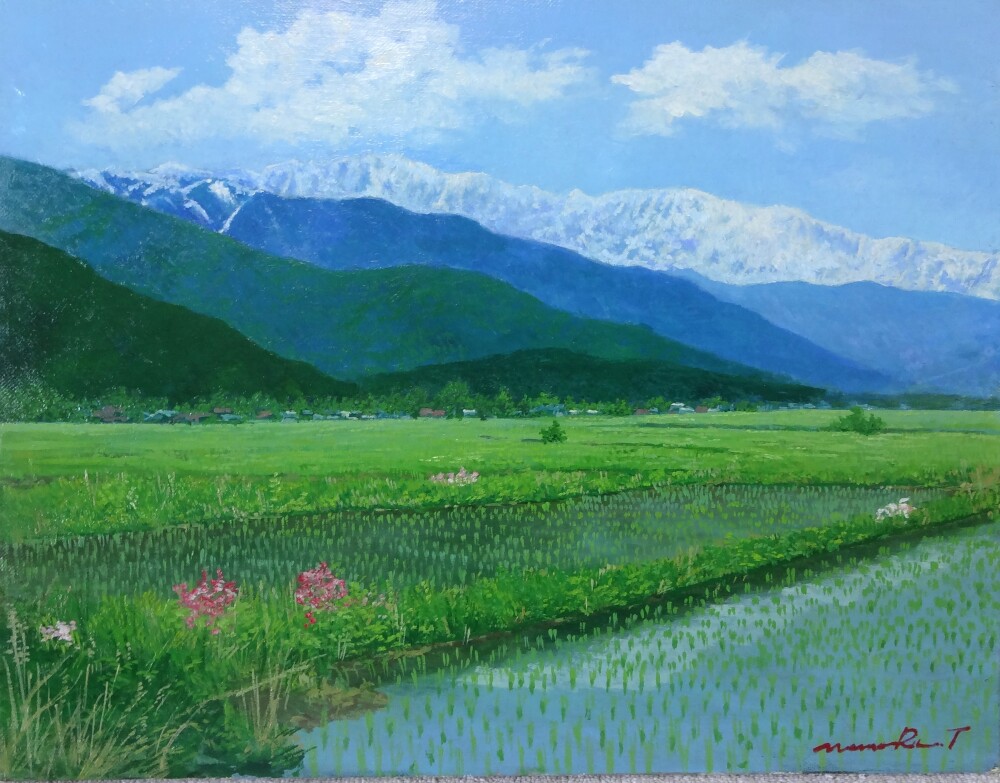 ～光と水のある情景～　角田守 油絵展