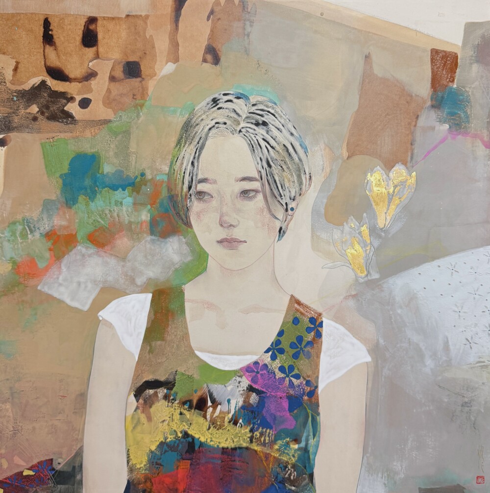 西岡悠妃展　－ 金色の花 －