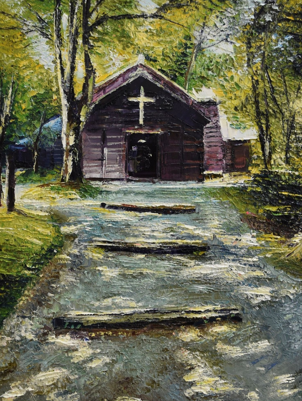 －印象派の系譜－　柿崎  覚　油絵展　