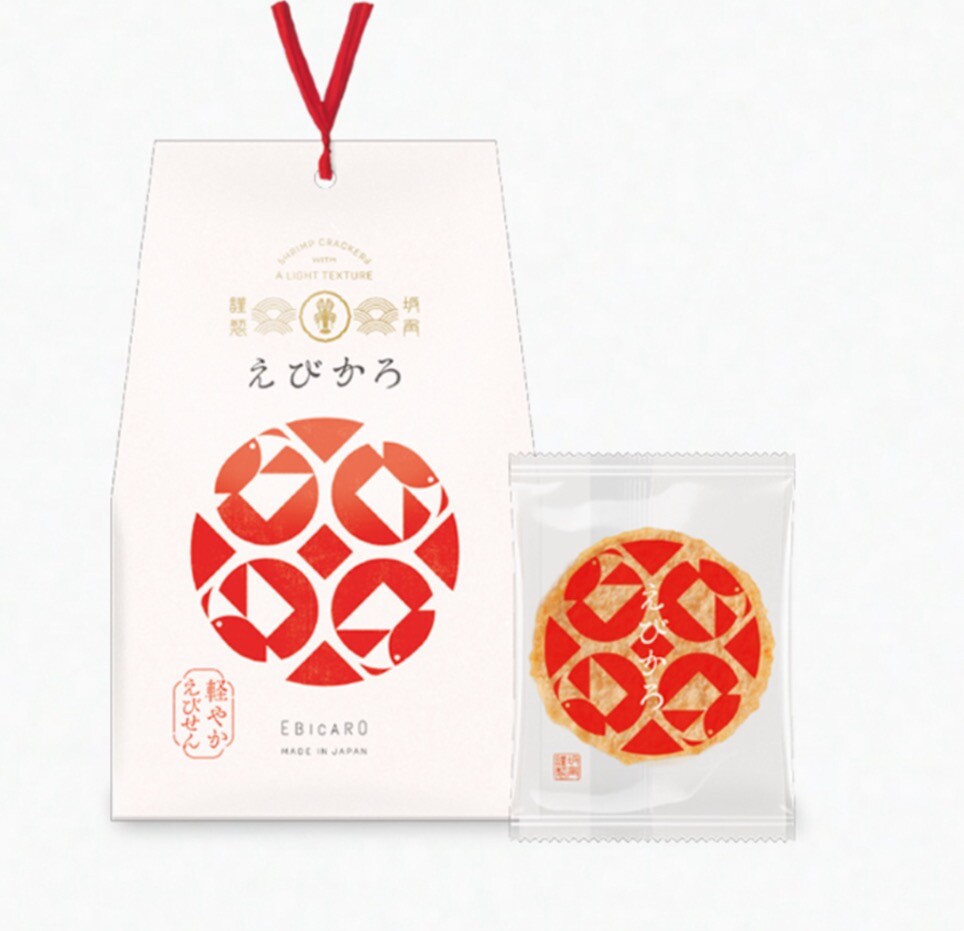 〈坂角総本舗〉創業135周年記念商品「えびかろ」新発売！