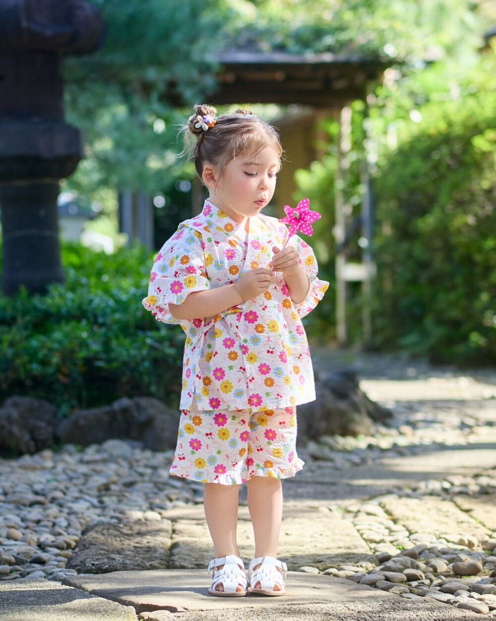 〈チエコサク〉の甚平で夏祭りに行こう！