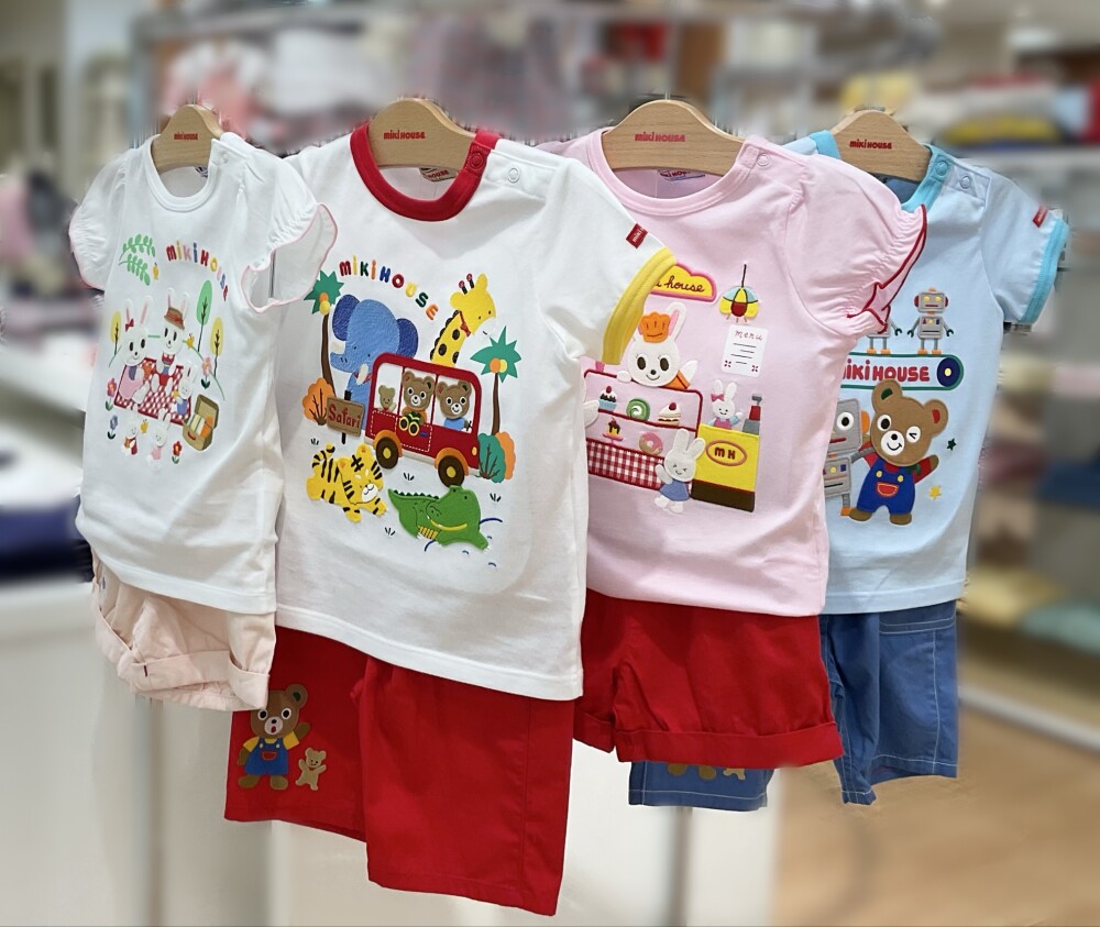 大人気🍉ミキハウスTシャツ