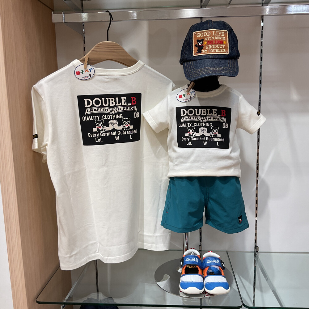 👕ダブルビー　親子ペアTシャツのご紹介🌟