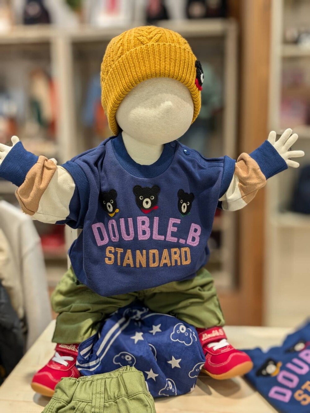 ダブルB重ね着風トレーナーのご紹介🙌