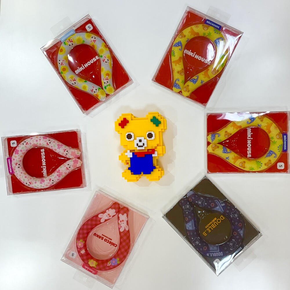 夏の強い味方！〈ミキハウス〉クールリング🧸
