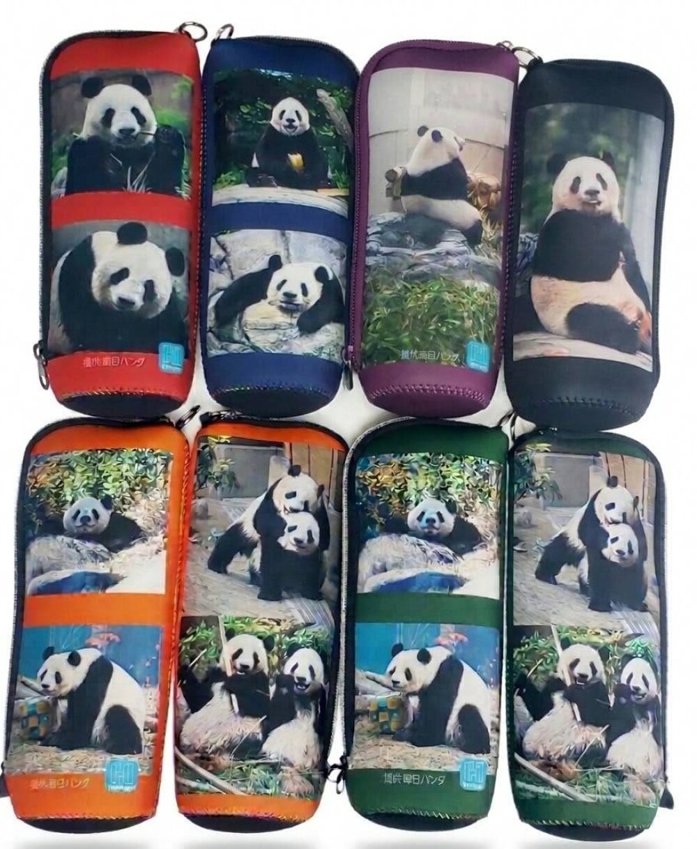 〈ヘリテイジ〉【10/27㈫午後〜】完売していた 人気画像パンダPETボトルケースが奇跡の追加補充！同時に新色も発売決定‼️🎵