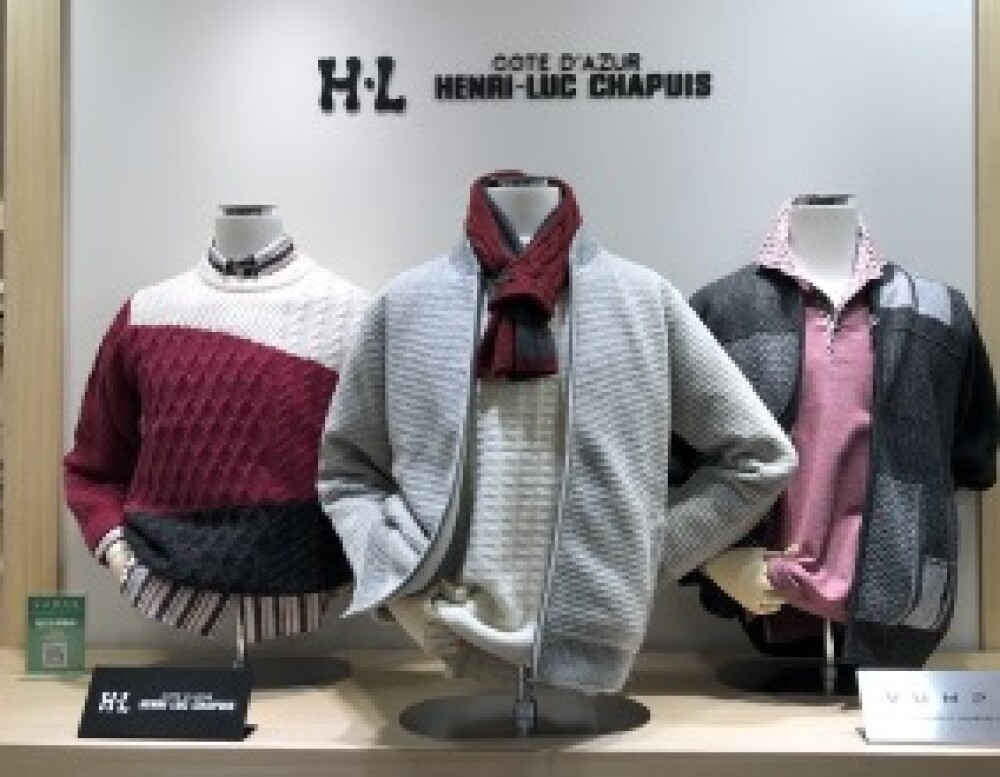 5階  紳士服　〈H.L&VUMPS〉