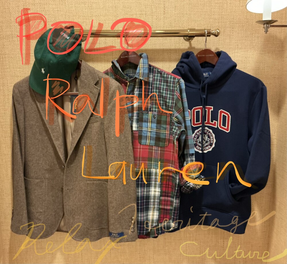 〈POLO RALPH LAUREN 〉初秋にいかが？