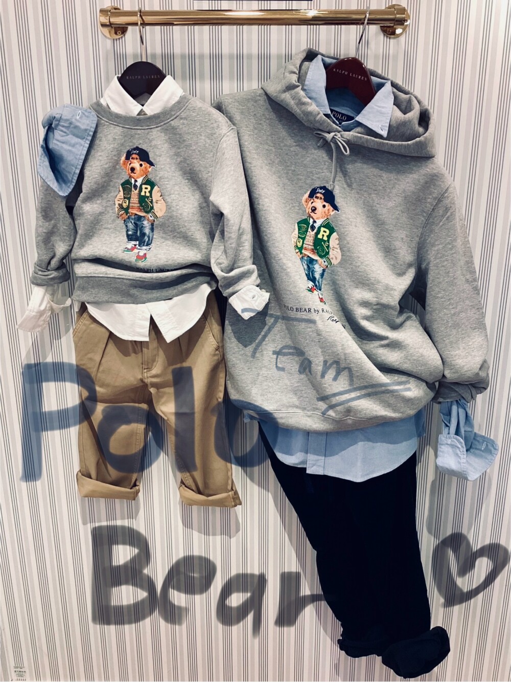 見事な創造力 〉親子でリンクコーデ LAUREN RALPH POLO | ラルフ ポロ ワンピース