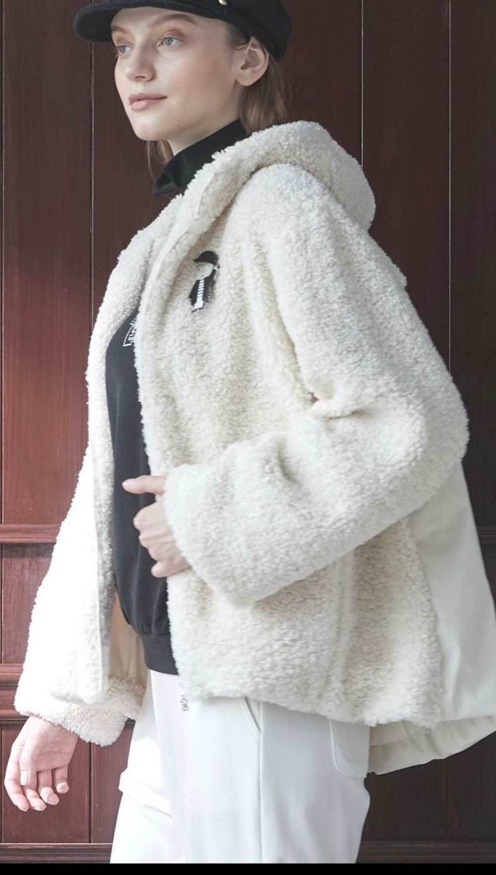 〈ピッコーネ〉ボアジャケット