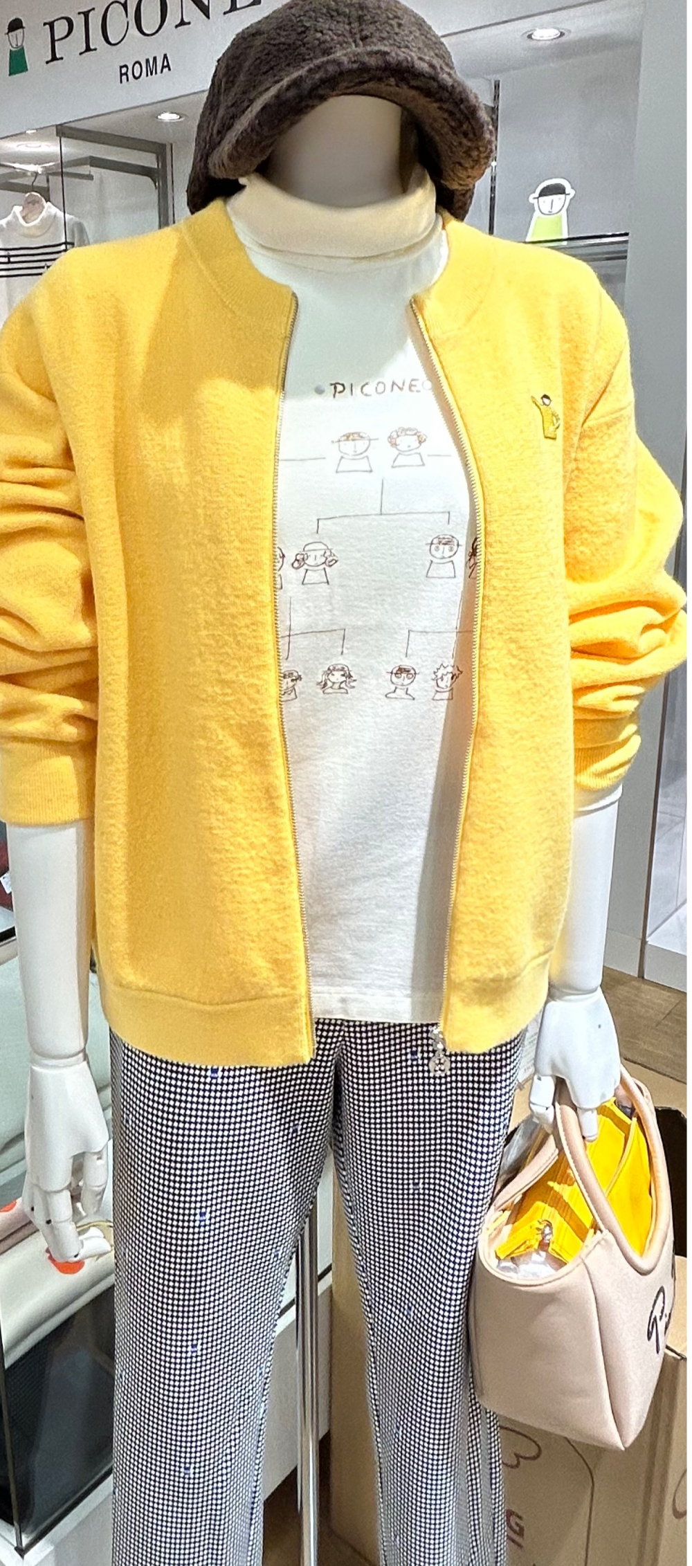 〈ピッコーネ〉ニットカーディガン