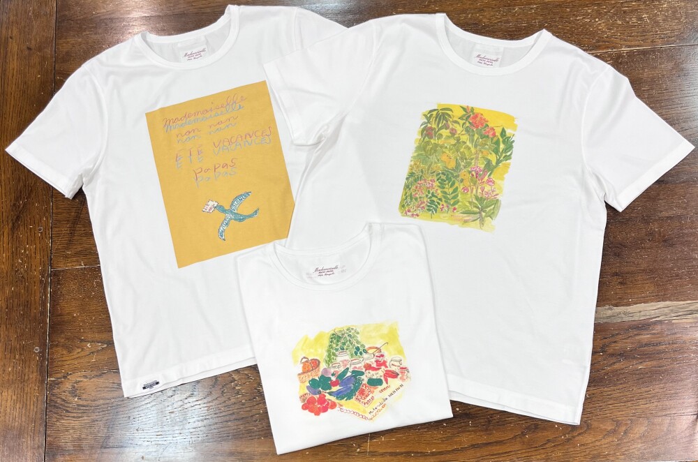 〈マドモアゼルノンノン〉新作Ｔシャツのご紹介