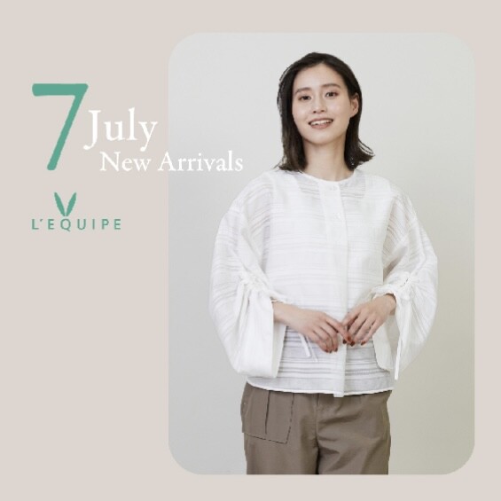 〈レキップ〉July New Arrivals