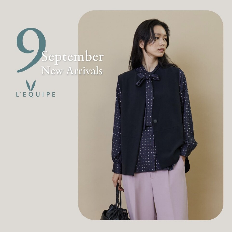〈レキップ〉September New Arrivals