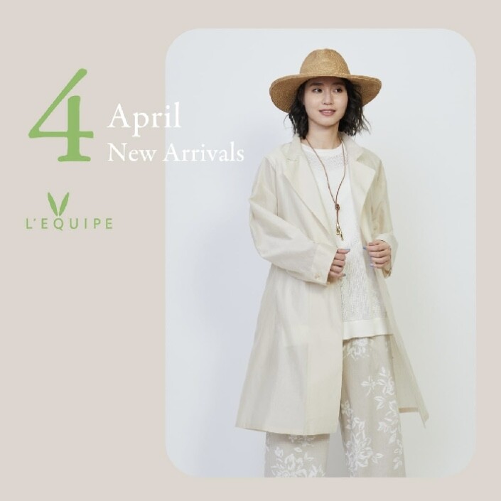 〈レキップ〉April New Arrivals