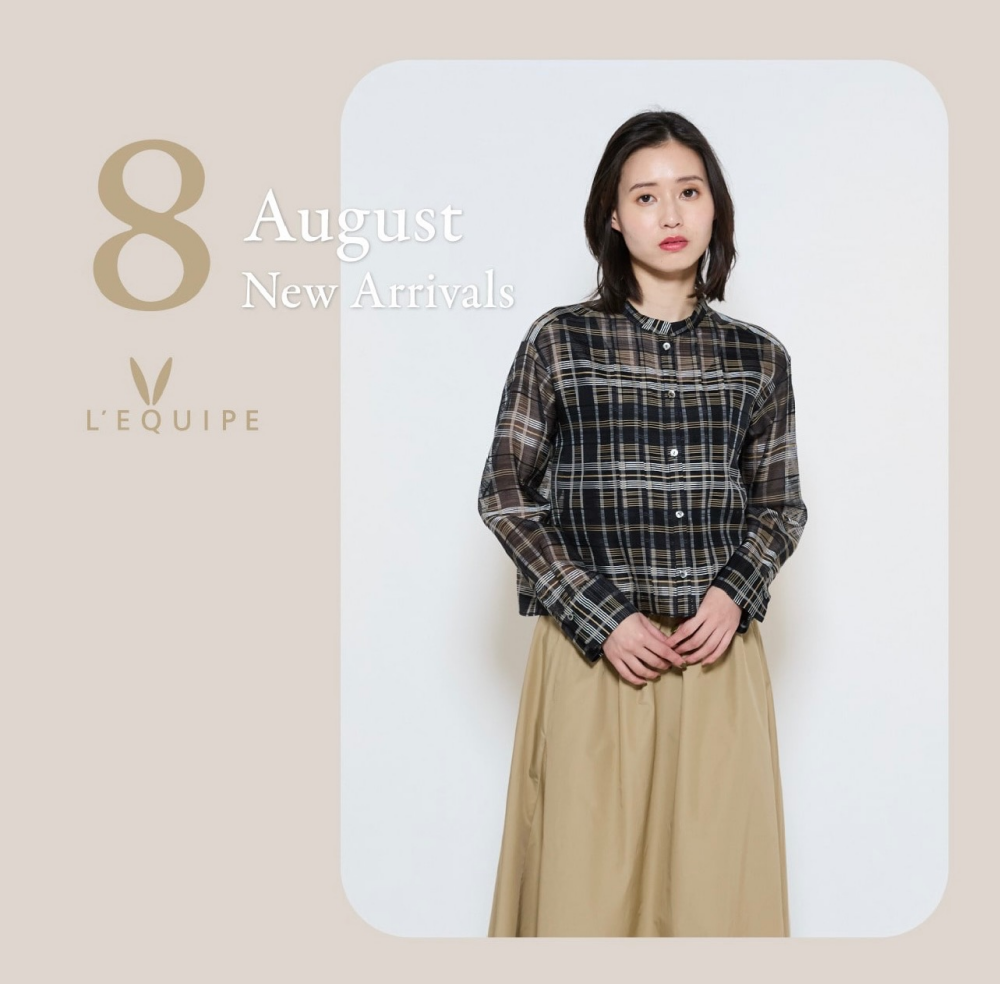 〈レキップ〉８月新作アイテム