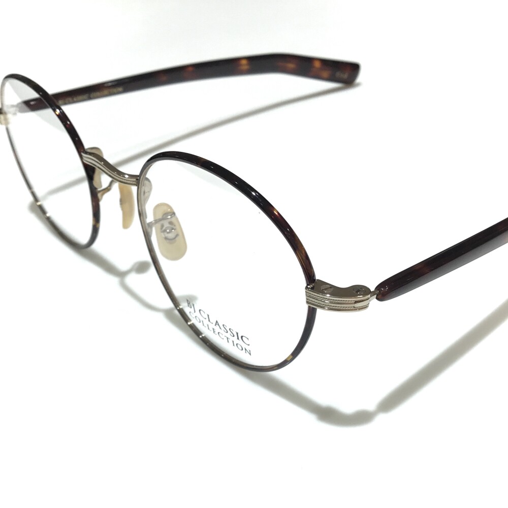 クラシックなボストンシェイプの眼鏡｜BJ CLASSIC COLLECTION プレミアムモデル PREM-114S FPT