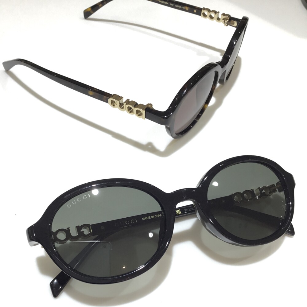 春のサングラス特集 ｜ロゴが楽しい！GUCCI グッチのオーバルサングラス