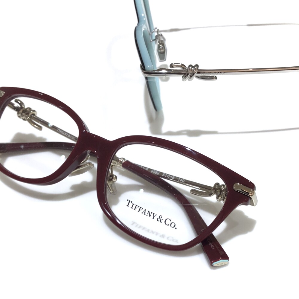 新作！ティファニーノットのアイウェア ｜Knot by Tiffany を眼鏡で装う ｜TF2281-F