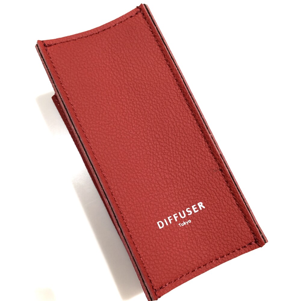 眼鏡スタンド｜リサイクルレザーのメガネ立て｜DIFFUSER　SG1181