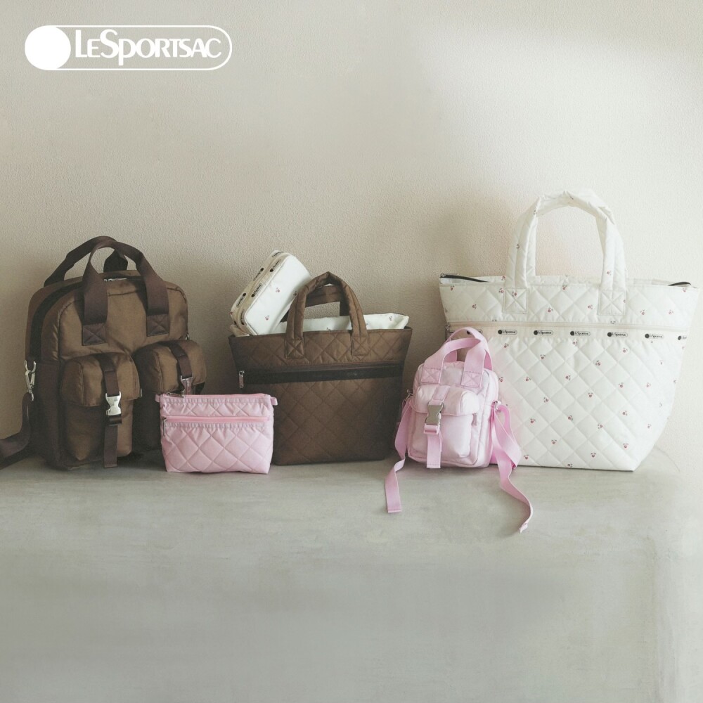 LeSportsac x Megumi Kanzaki のコラボコレクション 美容家・神崎恵さんとのコラボコレクション