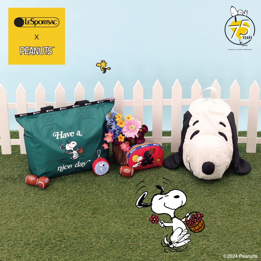 【数々のアワードを受賞】 LeSportsac × 松坂屋 | レスポートサック | 12/11発売 PEANUTS バッグ