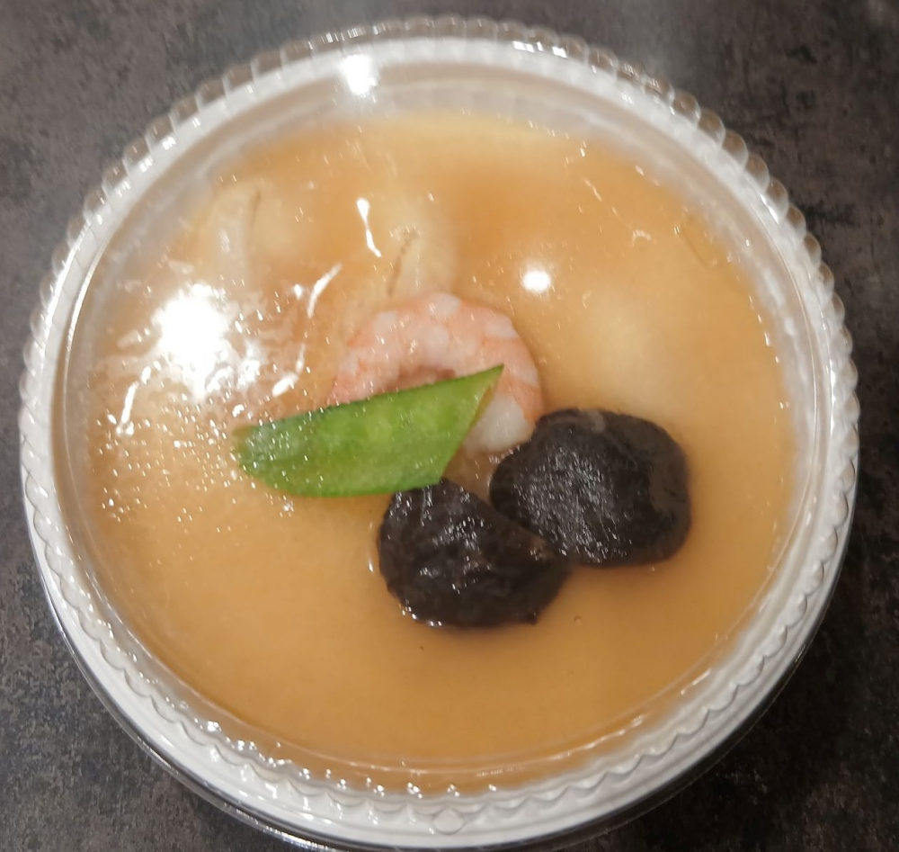 暑い日にピッタリ！つるっとしたのどごしの「冷製茶碗蒸し」新商品です🥢