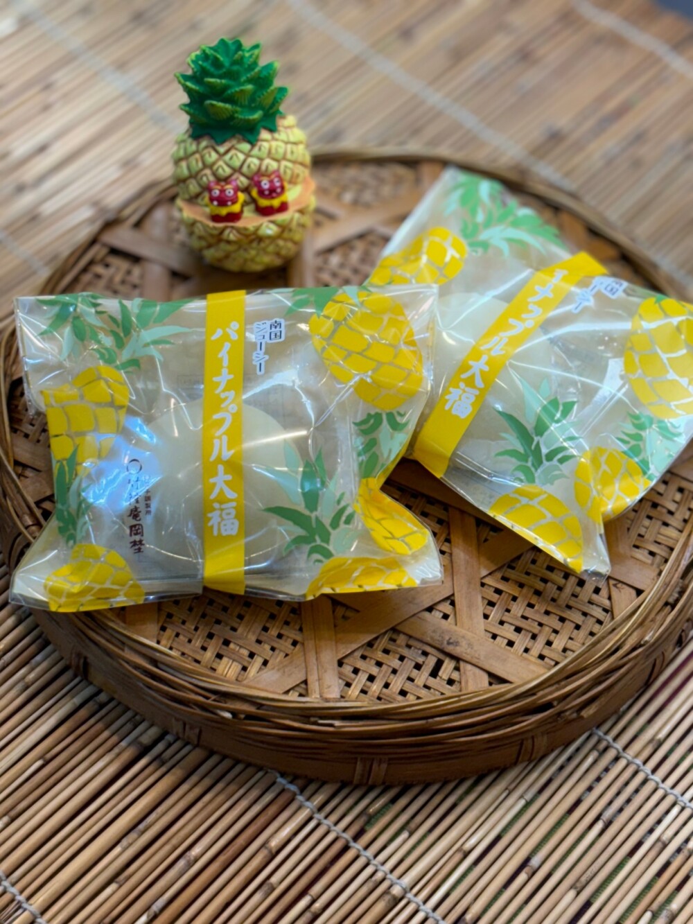 ☀️灼熱の候 🍍パイナップル大福🍍