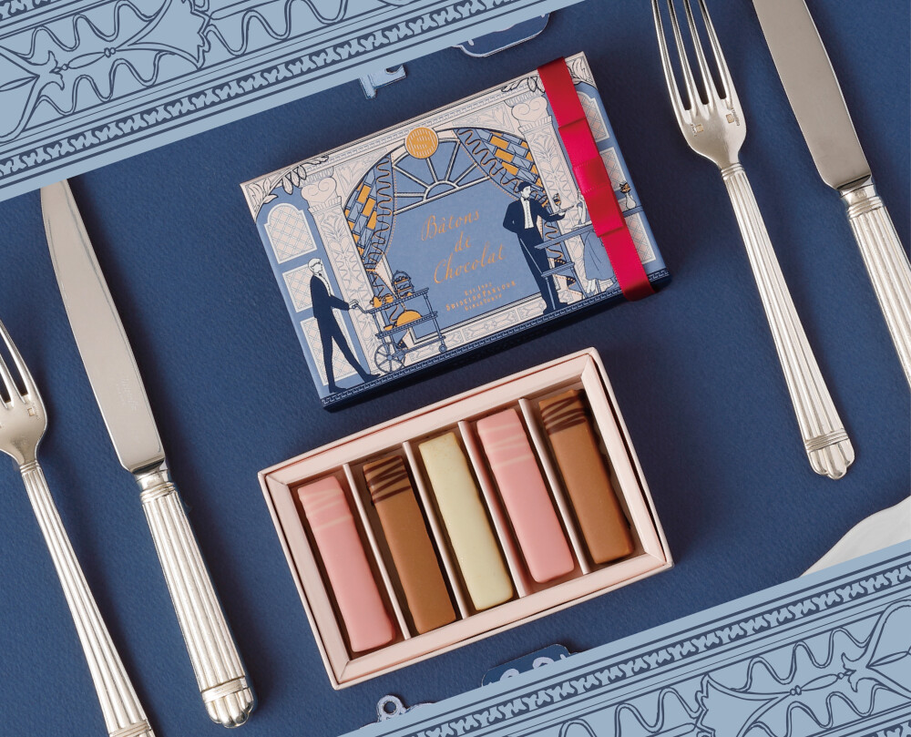 〈資生堂パーラー〉バレンタイン限定「バトンショコラ」のご紹介