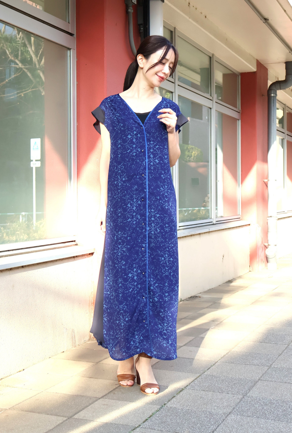 【エコフチケットは6月30日まで！！】1枚で華やかに決まる大人女性のワンピース：3階婦人服エトレリー