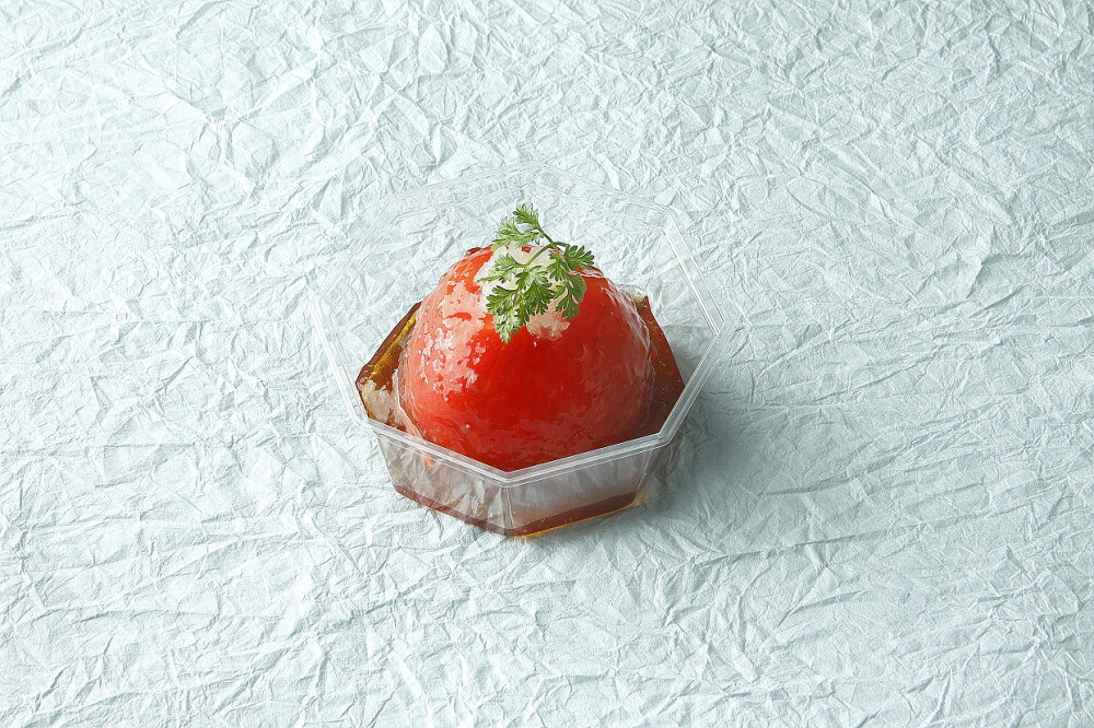 【夏季限定商品】一晩漬けた旨み！なだ万の冷やしまるごとトマトサラダ🍅