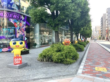 【バンダイ本社ビル】浅草線浅草駅から徒歩3分であの人気キャラクターに会える？