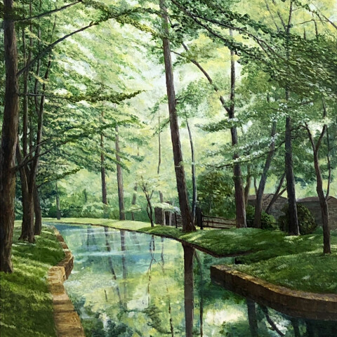 古宇田公仁 作品 油絵 フラワー 【公式通販】