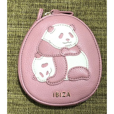 【限定】鏡の国の パンダポーチ【完売】ピンク イビサ〉🌸双子パンダマルチケース🐼🐼 | イビサ | 松坂屋上野店公式