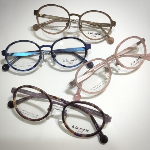 こどもメガネアンファン｜新作！ラウンド型とクラウンパント型のセル