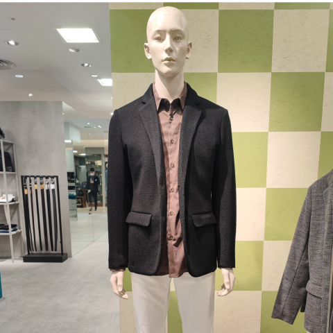 ★新品未使用★コムサメン流行りニットジャケットＭ定価28000円ノーカラ―黒 コムサメン（COMME CA MEN）｜トップス｜ニット一覧1ページ目｜公式