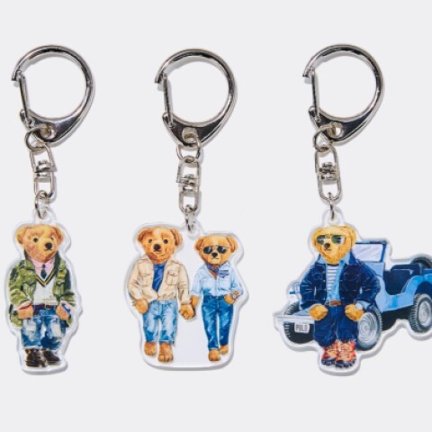 ☆非売品 最新ノベルティ ラルフローレン ポロベア キーホルダー