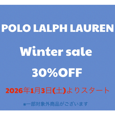 POLO RALPH LAUREN〉2026Winter Sale | ポロ ラルフ ローレン（子供
