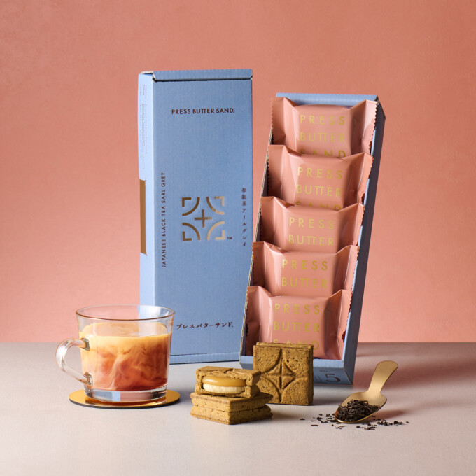 PRESS BUTTER SAND バターサンド〈和紅茶アールグレイ〉大好評販売中！