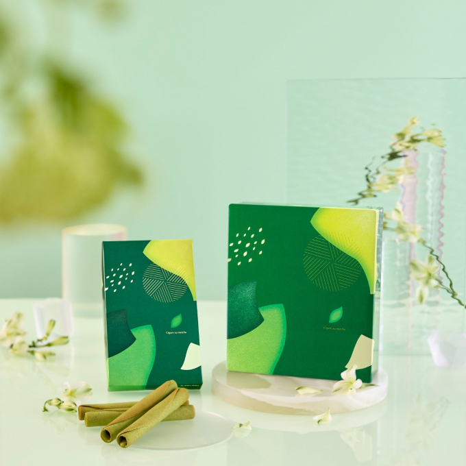 〈ヨックモック〉期間限定「シガール オゥ マッチャ」のご紹介🍃