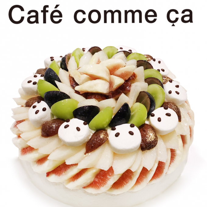 〈カフェコムサ〉🐼期間限定🐼　パンダのショートケーキ