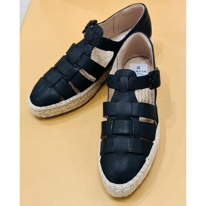 ＜モーダクレア＞✨  NEW  ✨ LANVIN en Bleu（ランバン オン ブルー）  グルカ風エスパドリーユ  🌸