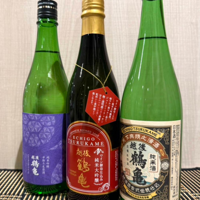 今週のおすすめ日本酒 ≪越後鶴亀≫