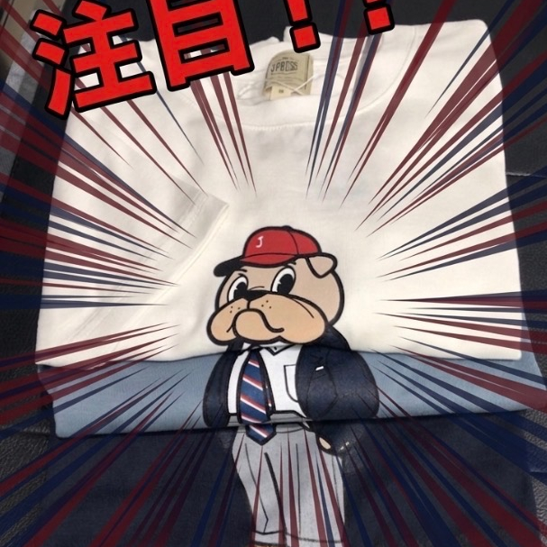 新しい季節をブルドッグボーイと。