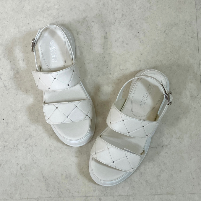 ＜モーダクレア＞ ✨ MACKINTOSH PHILOSOPHY（マッキントッシュ フィロソフィー）  厚底キルティングストラップサンダル 🌻 ✨