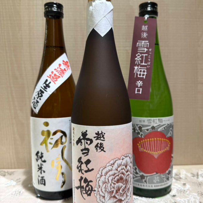 今週のおすすめ日本酒 ≪越後雪紅梅≫